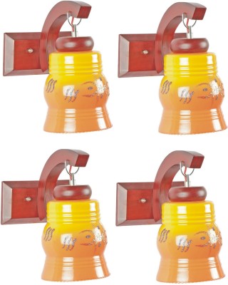 1st Time Wallchiere Wall Lamp Without Bulb(Pack of 4)