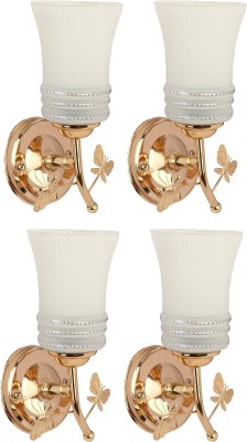 Somil Uplight Wall Lamp Without Bulb(Pack of 4)