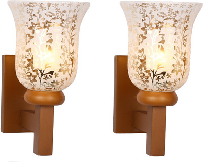 1st Time Uplight Wall Lamp Without Bulb(Pack of 2)