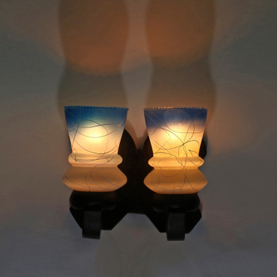 Somil Uplight Wall Lamp Without Bulb(Pack of 2)