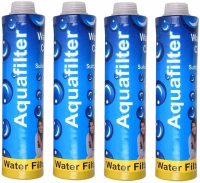 VINIXA AquaFilter Candle suitable all water purifier Sediment MLT 9Inch-Pack of 4 Wound Filter Cartridge(0.005, Pack of 4)