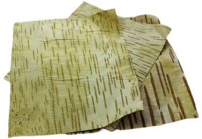 CHIRK BHOJPATRA SHEETS/BETULA UTILIS Wooden Yantra (Pack of 5) Wooden Yantra(Pack of 5)