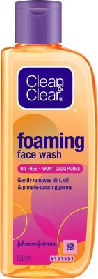 Clean & Clear Oil Free Foaming Face Wash(150 ml)