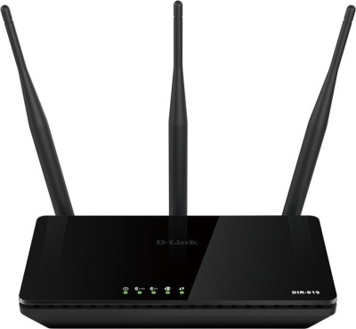 D-Link DIR-819 750 Mbps Wireless Router(Black, Dual Band)