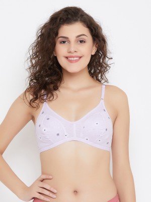 Clovia Women Full Coverage Non Padded Bra(Purple)