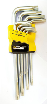 Inditools Latest Normal size Torx allen key set (5.5 to 13)cm Allen Key Set