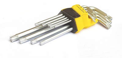 Inditools Heavy duty Long Torx key set Allen Key Set