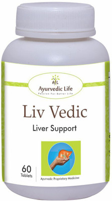 Ayurvedic Life LIV VEDIC - 60 Tablets Pack of 2(Pack of 2, 120 Tablets)