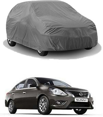 CoNNexXxionS Car Cover For Nissan Sunny (Without Mirror Pockets)(Grey)