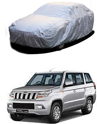 Gromaa Car Cover For Mahindra TUV300 (Without Mirror Pockets)(Silver)