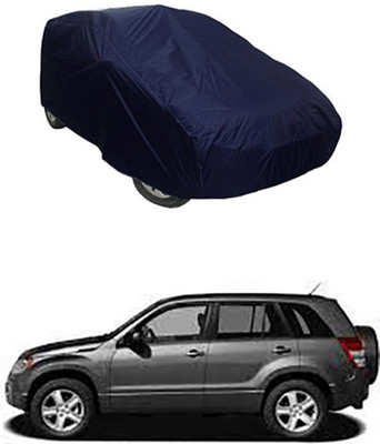 CoNNexXxionS Car Cover For Maruti Suzuki Grand Vitara (Without Mirror Pockets)(Blue)