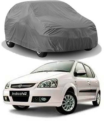 CoNNexXxionS Car Cover For Tata Indica V2 (Without Mirror Pockets)(Grey)