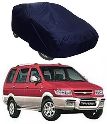 Millennium Car Cover For Chevrolet Tavera (Without Mirror Pockets)(Blue)