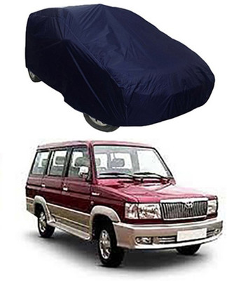 Gromaa Car Cover For Toyota Qualis (Without Mirror Pockets)(Blue)