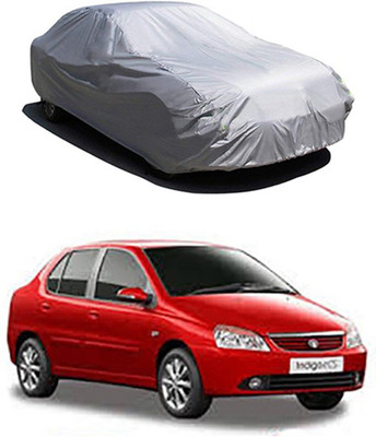 Royalrich Car Cover For Tata Indigo CS (Without Mirror Pockets)(Silver)