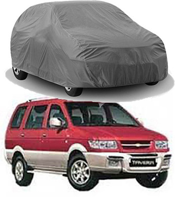 Millennium Car Cover For Chevrolet Tavera (Without Mirror Pockets)(Grey)
