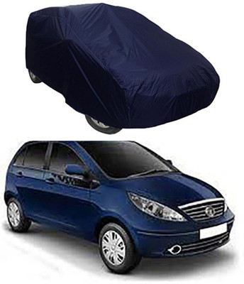 CoNNexXxionS Car Cover For Tata Indica Vista (Without Mirror Pockets)(Blue)