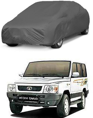 Gromaa Car Cover For Tata Sumo Victa (Without Mirror Pockets)(Grey)