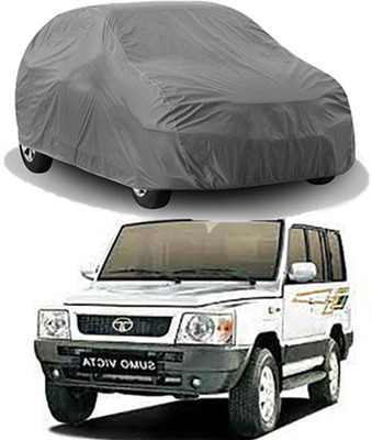 Gromaa Car Cover For Tata Sumo Victa (Without Mirror Pockets)(Grey)
