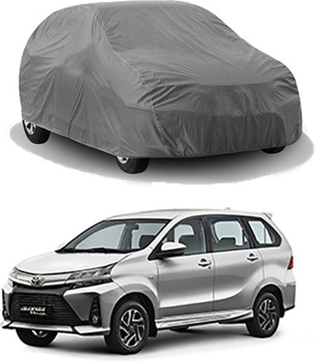Kuchipudi Car Cover For Toyota Universal For Car (Without Mirror Pockets)(Grey)