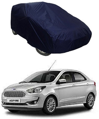 Gromaa Car Cover For Ford Figo Aspire (Without Mirror Pockets)(Blue)