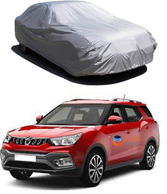 Royalrich Car Cover For Mahindra Universal For Car (Without Mirror Pockets)(Silver)