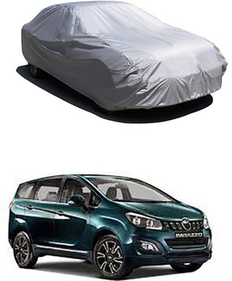 CoNNexXxionS Car Cover For Mahindra Marazzo (Without Mirror Pockets)(Silver)