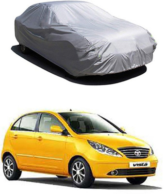 Millennium Car Cover For Tata Vista Tech (Without Mirror Pockets)(Silver)