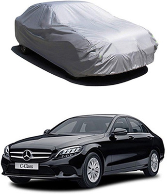 Gromaa Car Cover For Universal For Car (Without Mirror Pockets)(Silver)