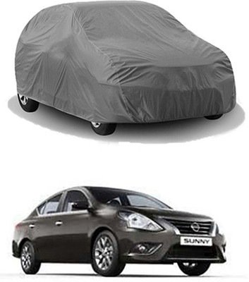 Royalrich Car Cover For Nissan Sunny (Without Mirror Pockets)(Grey)