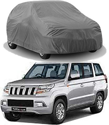 Gromaa Car Cover For Mahindra TUV300 (Without Mirror Pockets)(Grey)