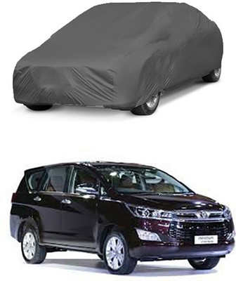 Gromaa Car Cover For Toyota Innova Crysta (Without Mirror Pockets)(Grey)