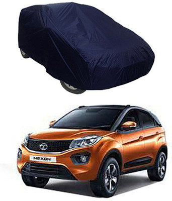 CoNNexXxionS Car Cover For Tata Nexon (Without Mirror Pockets)(Blue)