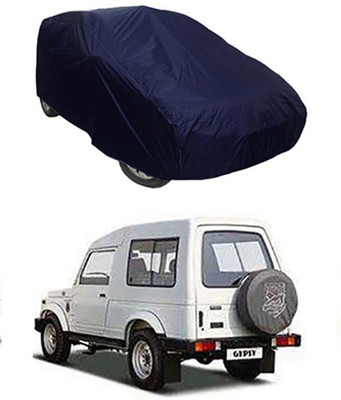Millennium Car Cover For Maruti Suzuki Gypsy MG-410 (Without Mirror Pockets)(Blue)