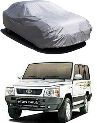 Gromaa Car Cover For Tata Sumo Victa (Without Mirror Pockets)(Silver)