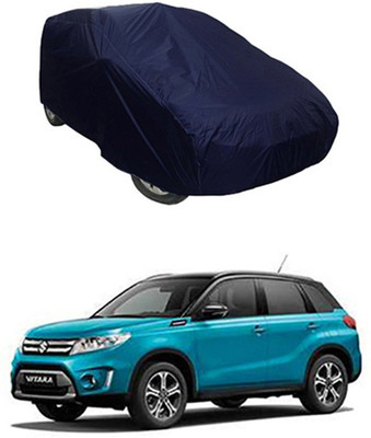 Gromaa Car Cover For Maruti Suzuki Universal For Car (Without Mirror Pockets)(Blue)
