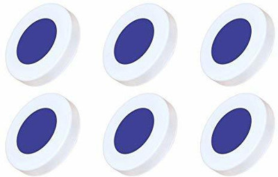 ambert 3 watt led ceiling light blue color 6 pieces combo pack Ceiling Light Ceiling Lamp(Blue)