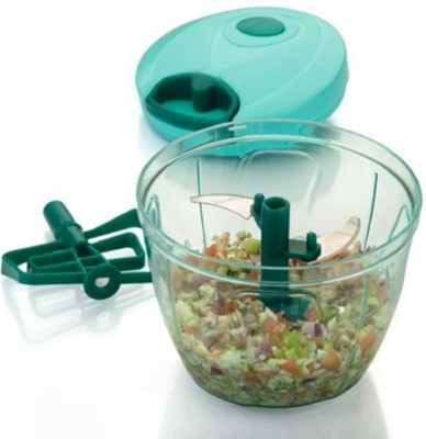 EyeCa Kitchenware 2 in 1 Hand Dori Chopper & Blender | Vegetables, Nuts & Fruits Mixer Vegetable & Fruit Chopper(1* 750 ML Jumbo Dori Chopper)