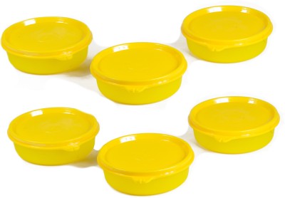 Win Plast Plastic Fridge Container  - 200 ml(Pack of 6, Yellow)