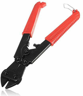 DUMDAAR 8 Inch Mini Bolt Cutter Bolt Clipper Cable Cutter Wire Clamp Cutting Pliers with hardened and tempered constructs Metal Cutter