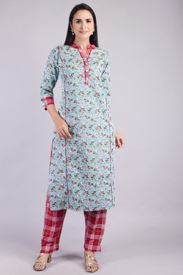 VISPI Women Kurta Pant Set