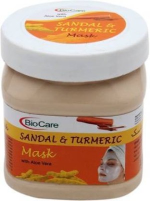 BIOCARE Sandal & Turmeric Face Mask with aloe vera(100 ml)