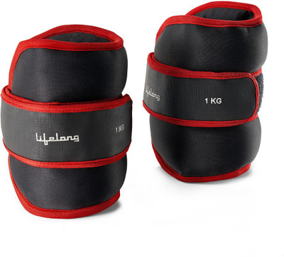 Lifelong LLAW02 Red, Black Ankle Weight Offers & Cashback