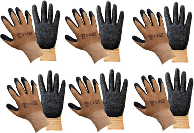 RBGIIT Nylon And Rubber Material Sport Gloves Speical Women & Men S-15 Skating Gloves(Multicolor)