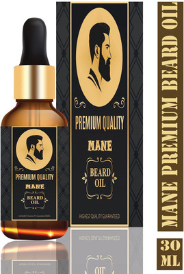 Mane Beard Growth Premium Oil and Beard Oil Lite for Men Beard Care Combo | Beard Oil for Growing Beard and Softener Hair Oil(30 ml)