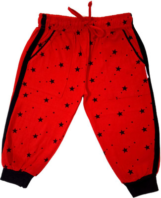 LOVO Track Pant For Boys(Red, Pack of 1)