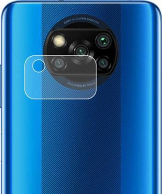 hirdesh Back Camera Lens Glass Protector for Poco x3(Pack of: 1)