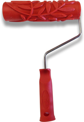 YMS LEAF Pattern CODE-56 DESIGN CREATOR WITH HANDLE (7 inches) Paint Roller(Pack of 1)