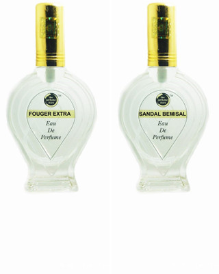 The perfume Store FOUGER EXTRA, SANDAL BEMISAL Regular pack of 2 Perfume Eau de Parfum  -  120 ml(For Men & Women)