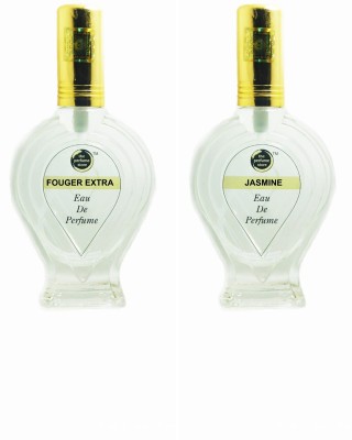 The perfume Store FOUGER EXTRA, JASMINE Regular pack of 2 Perfume Eau de Parfum  -  120 ml(For Men & Women)